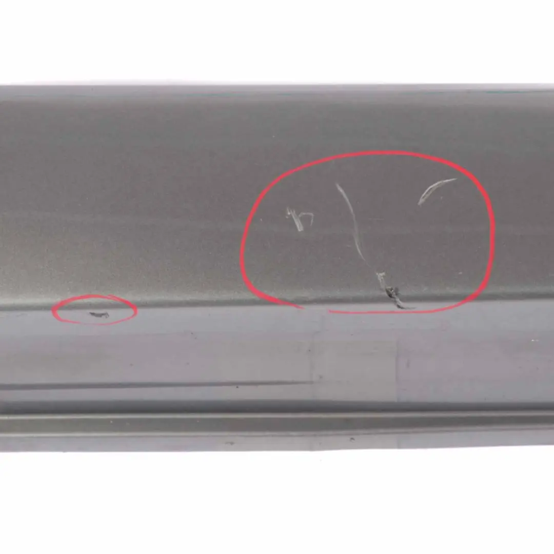 Side Skirt BMW E60 E61 LCI Right O/S Door Sill Cover Spacegrau Grey Metallic A52 - SKU 0422467-SCG - Part number 0422467
