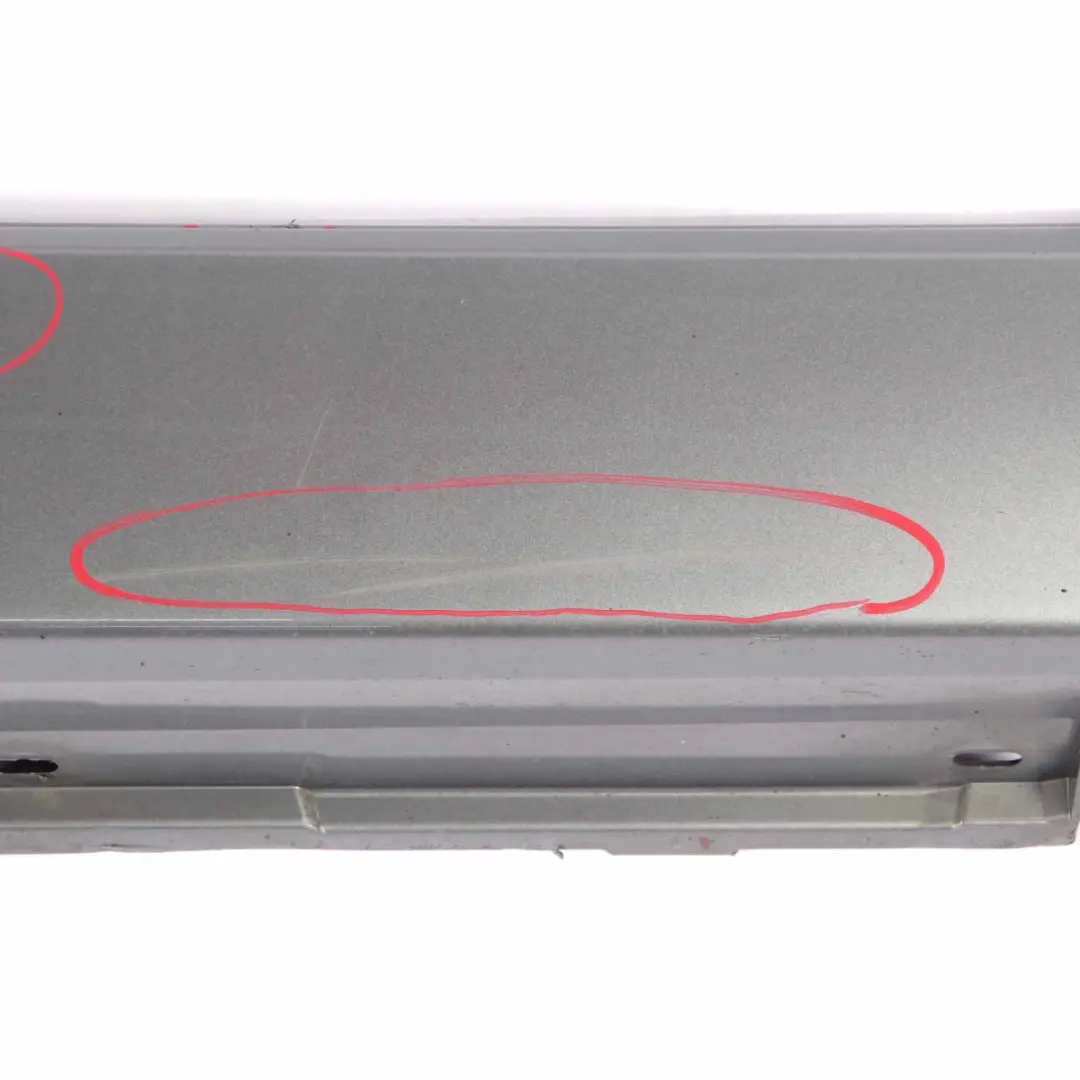 Side Skirt BMW E60 E61 LCI Right O/S Door Sill Cover Spacegrau Grey Metallic A52 to with Part number 0422467 Side Skirt BMW E60 E61 LCI Right O/S Door Sill Cover Spacegrau Grey Metallic A52 - SKU 0422467-SCG - Part number 0422467