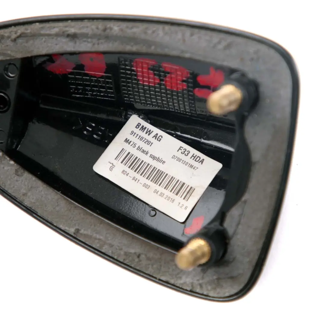 BMW E93 F23 Kabriolet Antena Klapy Tylnej Shark Cover Czarny - SKU 0427289-BS - Numer Części 0427289