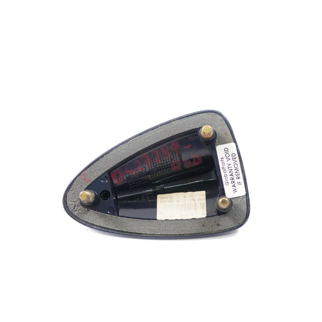 Antena Techo Aleta Tiburón Azul Mar Profundo para BMW E93 F23 Convertible con número de pieza 0427289 BMW E93 F23 Convertible Antena Techo Aleta Tiburón Azul Mar Profundo - SKU 0427289-DSB - Número de pieza 0427289