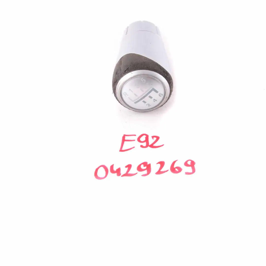 Gear Stick BMW E87 E90 E92 E93 Shift Knob Performance Silver 6-Speed 0 - SKU 429269 - Part number 0429269