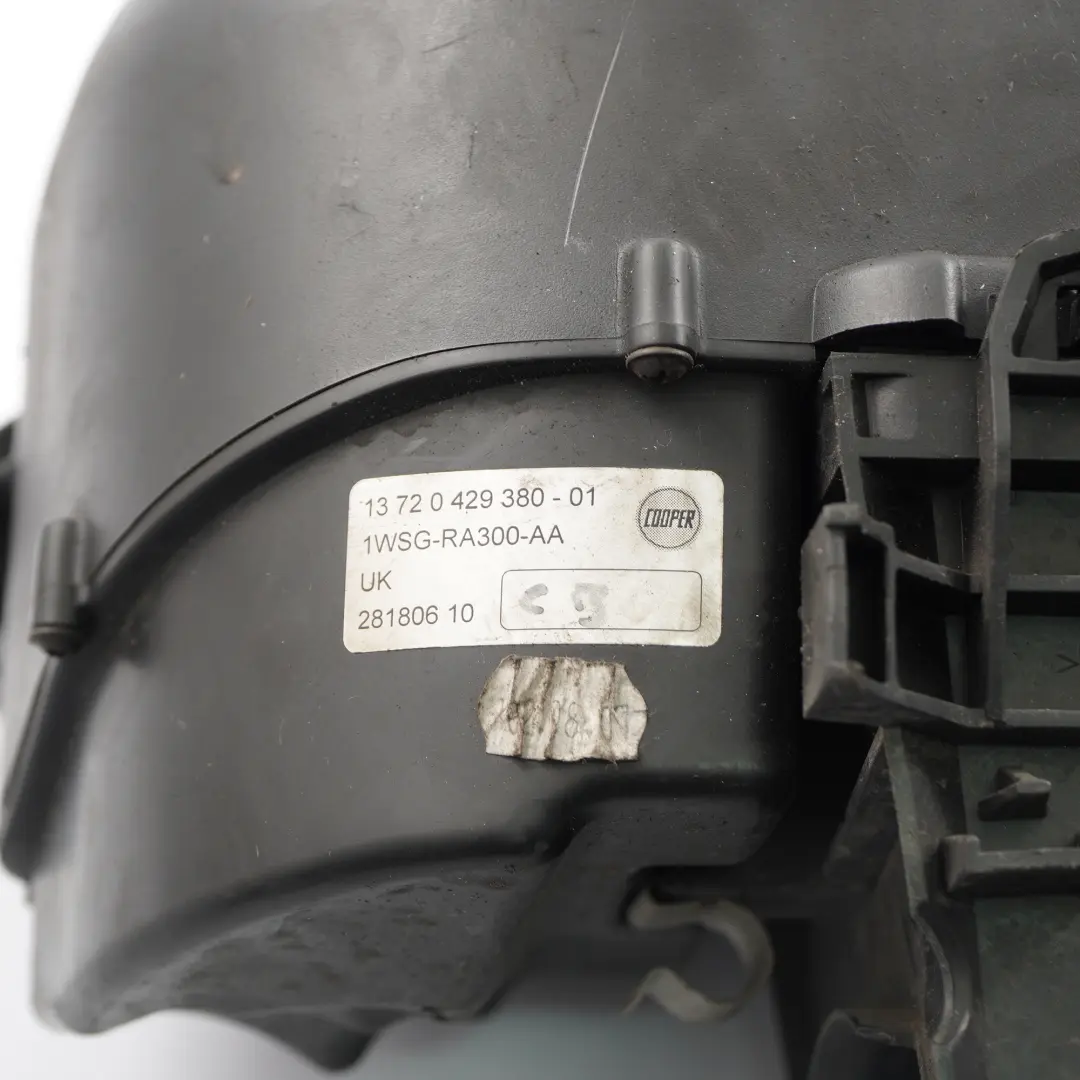 Tuning Kit Air Intake Cleaner Filter to Mini Cooper S R55 R56 R57 JCW with Part number 0429380 Mini Cooper S R55 R56 R57 JCW Tuning Kit Air Intake Cleaner Filter - SKU 0429380 - Part number 0429380