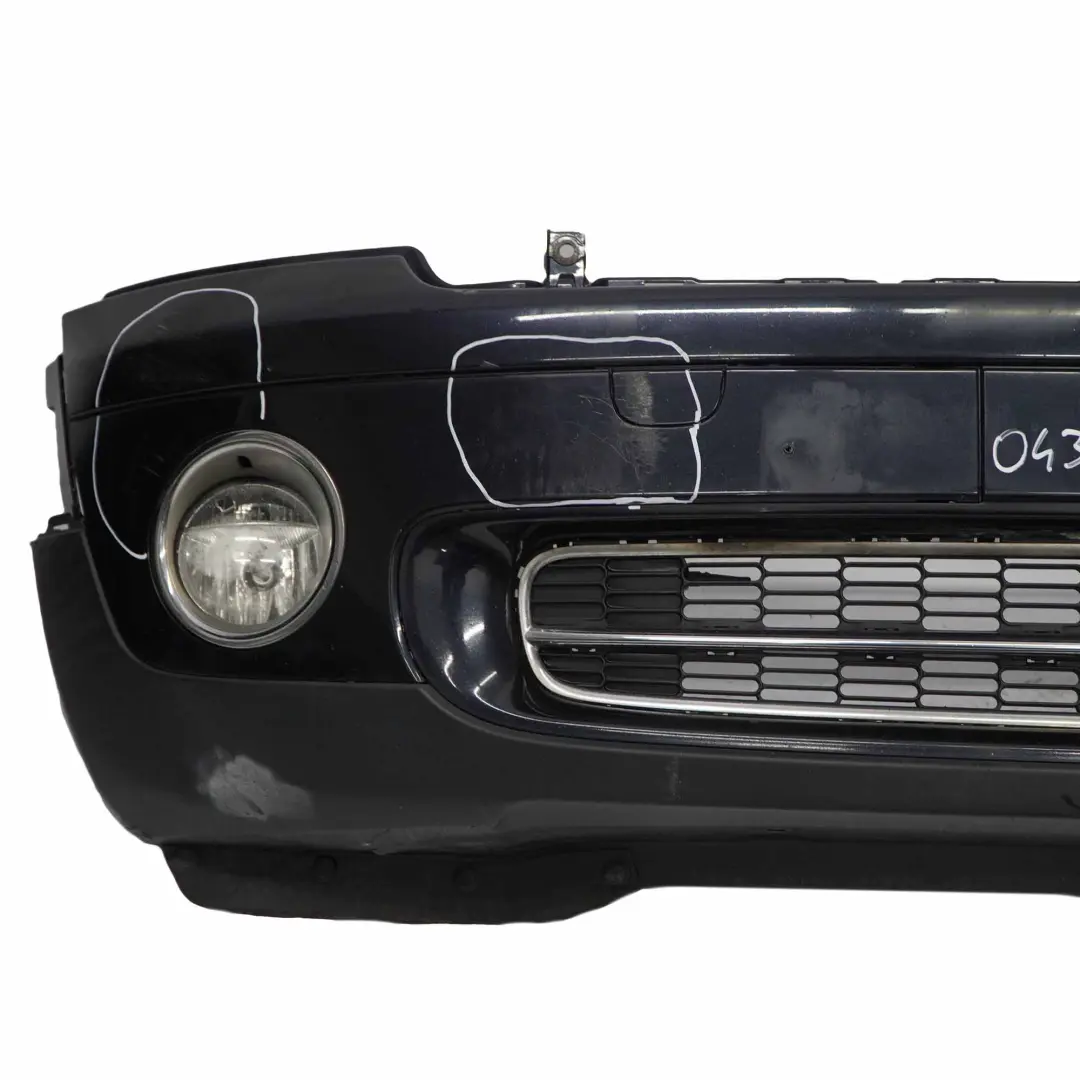 Bumper Front Mini R55 R56 Complete Trim Panel Astro Black Metallic - A25 to with Part number 0430221 Bumper Front Mini R55 R56 Complete Trim Panel Astro Black Metallic - A25 - SKU 0430221-ASB2 - Part number 0430221