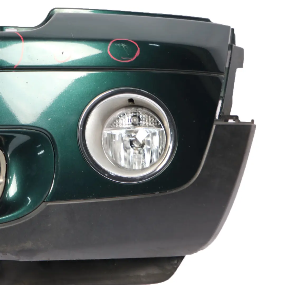 Mini R55 R56 Complete Front Bumper Trim Panel British Racing Green - A67 - SKU 0430221-BRG - Part number 0430221