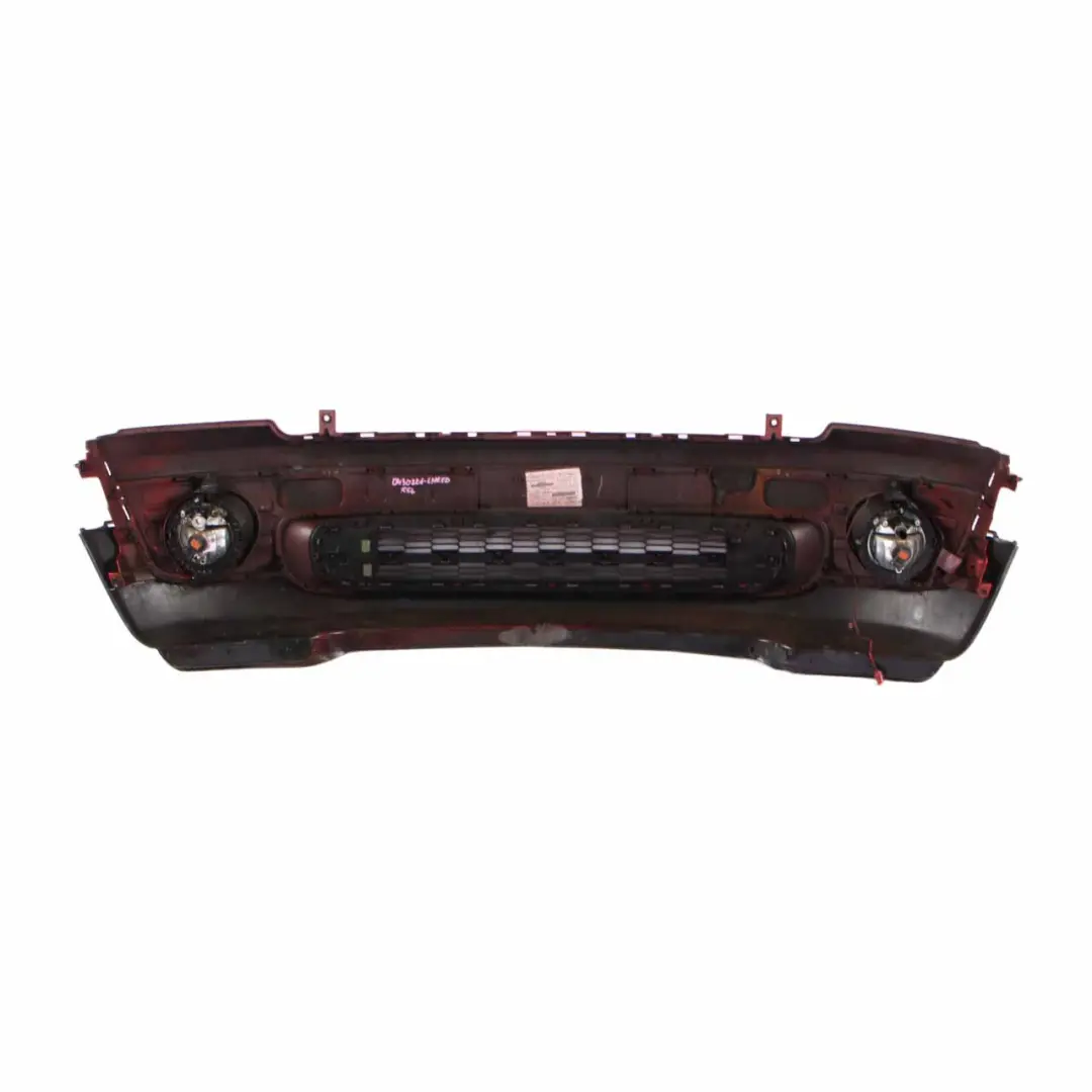 Mini Cooper R55 R56 Complete Front Bumper Trim Panel Chili Red - 851 - SKU 0430221-CHRED1 - Part number 0430221