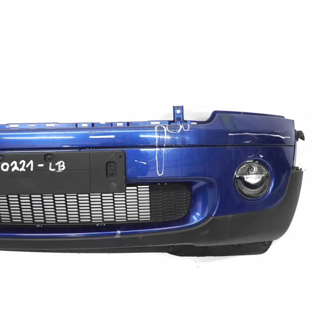 Stossfänger Vorn Lightning Blue Blau Metallic - A63 für Mini R55 R56 R57 mit Teilenummer 0430221 Mini R55 R56 R57 Stossfänger Vorn Lightning Blue Blau Metallic - A63 - SKU 0430221-LB - Teilenummer 0430221