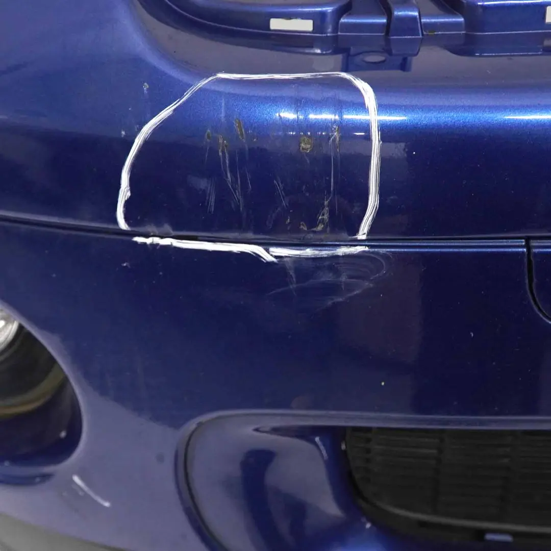 Mini R55 R56 R57 Stossfänger Vorn Lightning Blue Blau Metallic - A63 - SKU 0430221-LB - Teilenummer 0430221