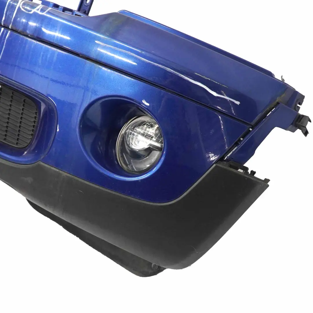 Stossfänger Vorn Lightning Blue Blau Metallic - A63 für Mini R55 R56 R57 mit Teilenummer 0430221 Mini R55 R56 R57 Stossfänger Vorn Lightning Blue Blau Metallic - A63 - SKU 0430221-LB - Teilenummer 0430221