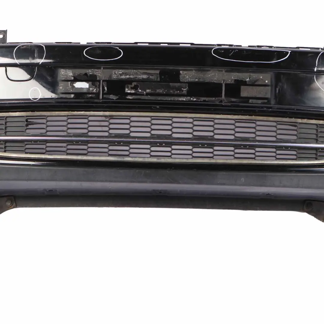 Mini R55 R56 Complete Front Bumper Trim Panel Midnight Black - A94 - SKU 0430221-MNB - Part number 0430221