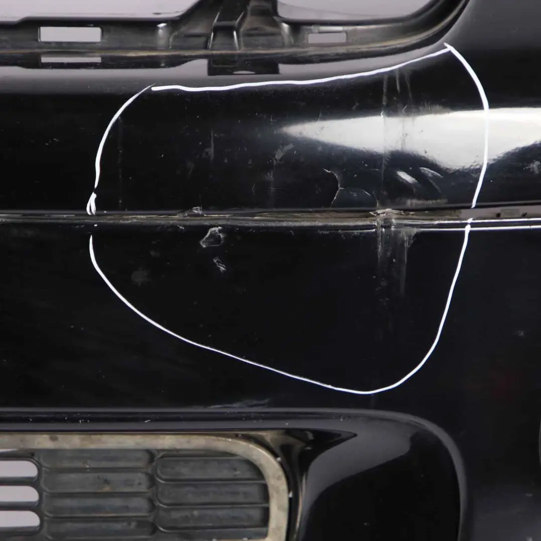 Complete Front Bumper Trim Panel Midnight Black - A94 to Mini R55 R56 with Part number 0430221 Mini R55 R56 Complete Front Bumper Trim Panel Midnight Black - A94 - SKU 0430221-MNB - Part number 0430221