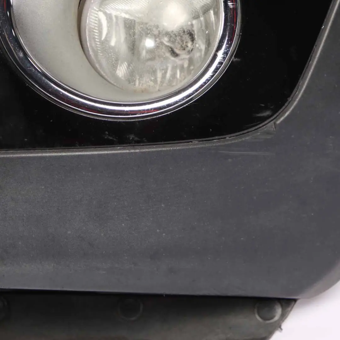 Mini R55 R56 Complete Front Bumper Trim Panel Midnight Black - A94 - SKU 0430221-MNB - Part number 0430221