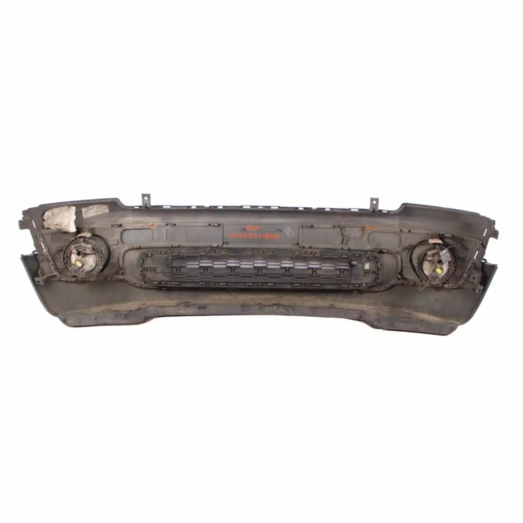 Mini R55 R56 Complete Front Bumper Trim Panel Midnight Black - A94 - SKU 0430221-MNB - Part number 0430221