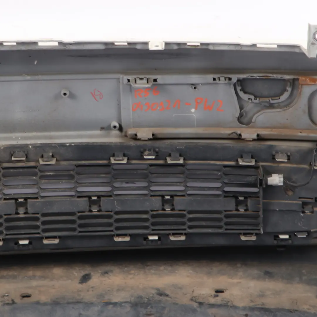 Front Bumper Complete Trim Panel Pepper White - 850 to Mini R55 R56 with Part number 0430221 Mini R55 R56 Front Bumper Complete Trim Panel Pepper White - 850 - SKU 0430221-PW2 - Part number 0430221