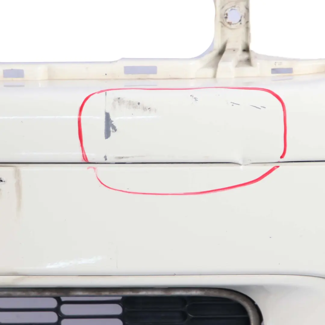 Front Bumper Complete Trim Panel Pepper White - 850 to Mini R55 R56 with Part number 0430221 Mini R55 R56 Front Bumper Complete Trim Panel Pepper White - 850 - SKU 0430221-PW2 - Part number 0430221