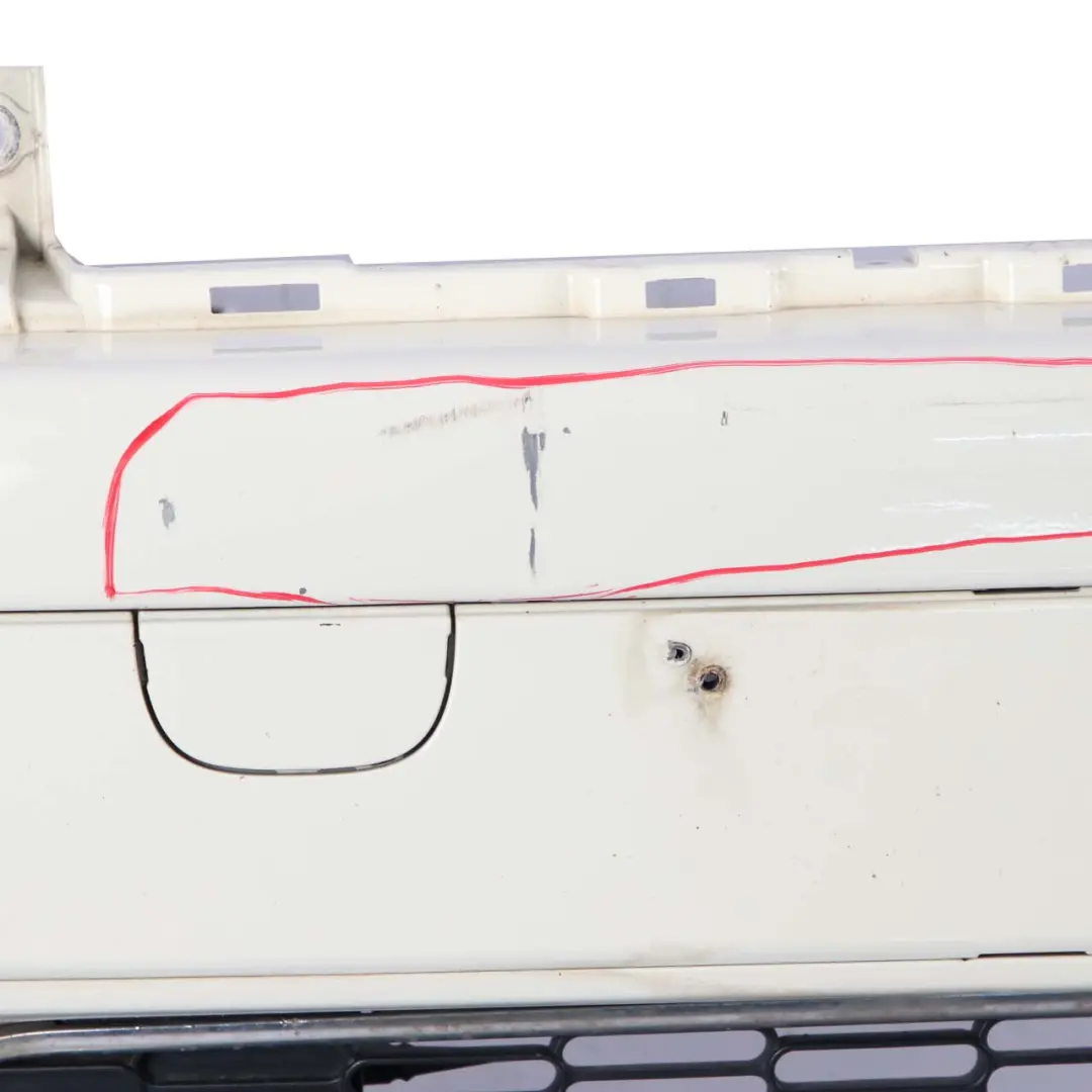 Mini R55 R56 Front Bumper Complete Trim Panel Pepper White - 850 - SKU 0430221-PW2 - Part number 0430221