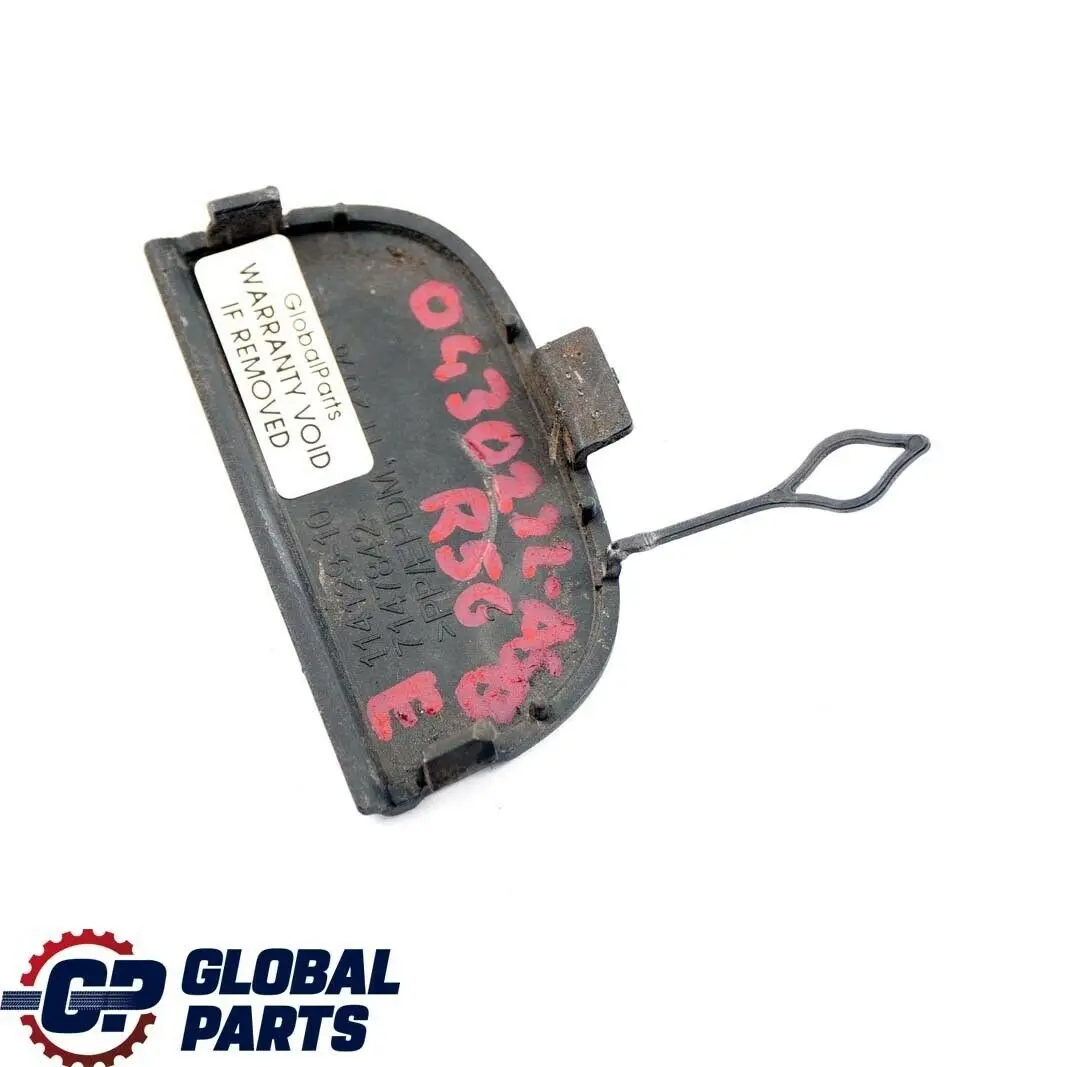 Flap Towing Eye Front Bumper Astro Black 7147842 to Mini R55 R56 R57 Cover with Part number 0430222 Mini R55 R56 R57 Cover Flap Towing Eye Front Bumper Astro Black 7147842 - SKU 0430222-ASB - Part number 0430222