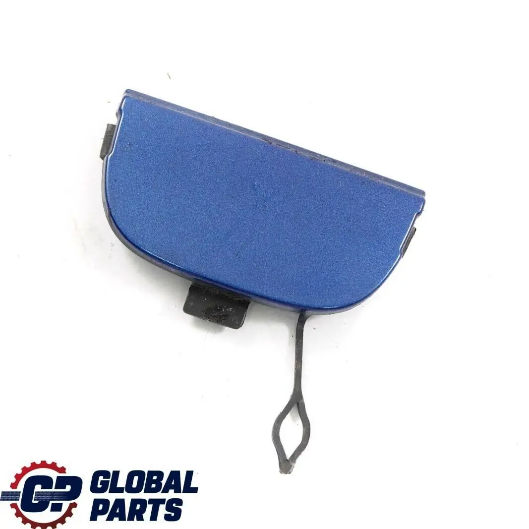 Flap Towing Eye Front Bumper Lightning Blue A63 to Mini R55 R56 R57 Cover with Part number 7147842 Mini R55 R56 R57 Cover Flap Towing Eye Front Bumper Lightning Blue A63 - SKU 0430222-LB - Part number 7147842