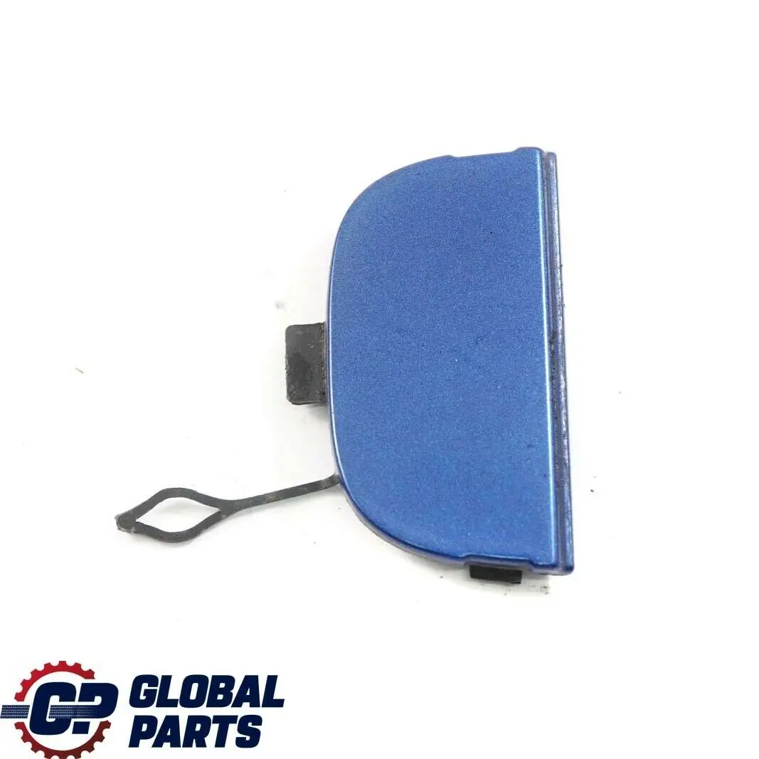 Flap Towing Eye Front Bumper Lightning Blue A63 to Mini R55 R56 R57 Cover with Part number 7147842 Mini R55 R56 R57 Cover Flap Towing Eye Front Bumper Lightning Blue A63 - SKU 0430222-LB - Part number 7147842