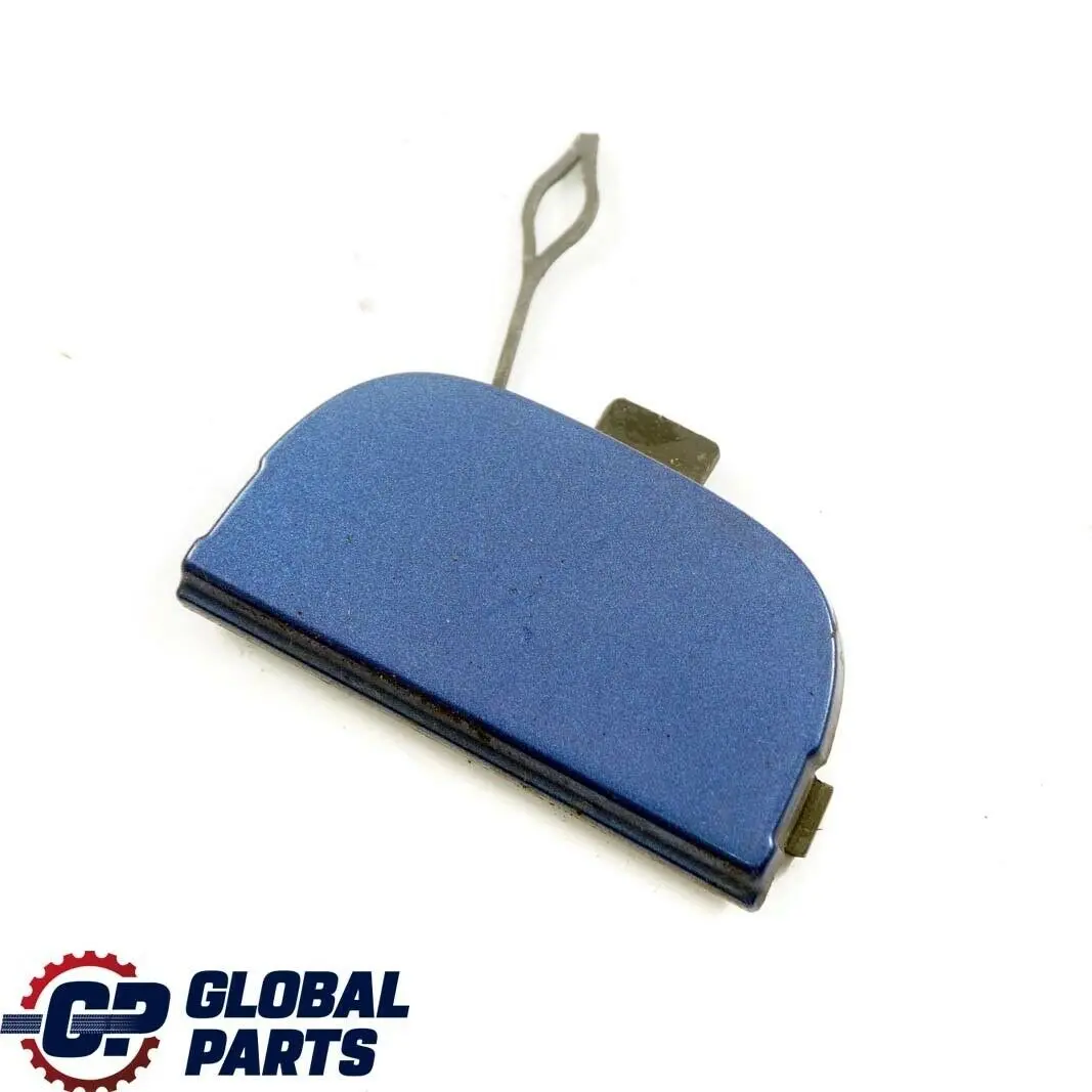 Flap Towing Eye Front Bumper Lightning Blue A63 to Mini R55 R56 R57 Cover with Part number 7147842 Mini R55 R56 R57 Cover Flap Towing Eye Front Bumper Lightning Blue A63 - SKU 0430222-LB - Part number 7147842