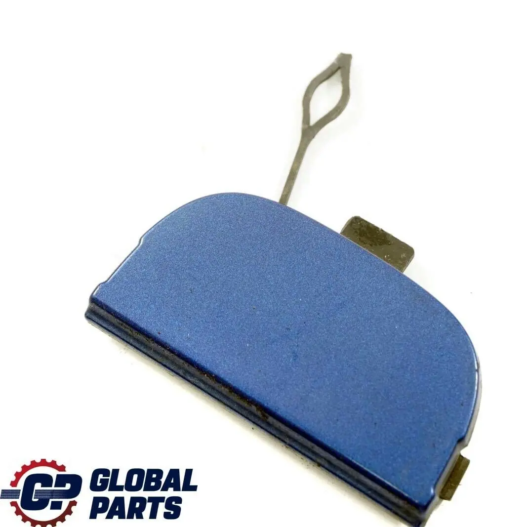 Flap Towing Eye Front Bumper Lightning Blue A63 to Mini R55 R56 R57 Cover with Part number 7147842 Mini R55 R56 R57 Cover Flap Towing Eye Front Bumper Lightning Blue A63 - SKU 0430222-LB - Part number 7147842