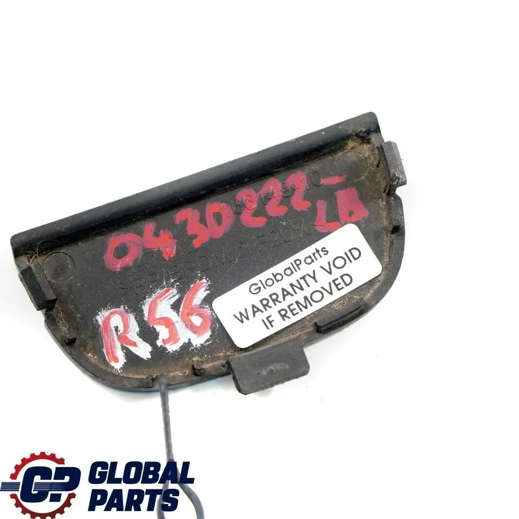 Mini R55 R56 Blende Abschleppöse Stossfänger Vorn Lightning Blue Blau - SKU 0430222-LB - Teilenummer 7147842