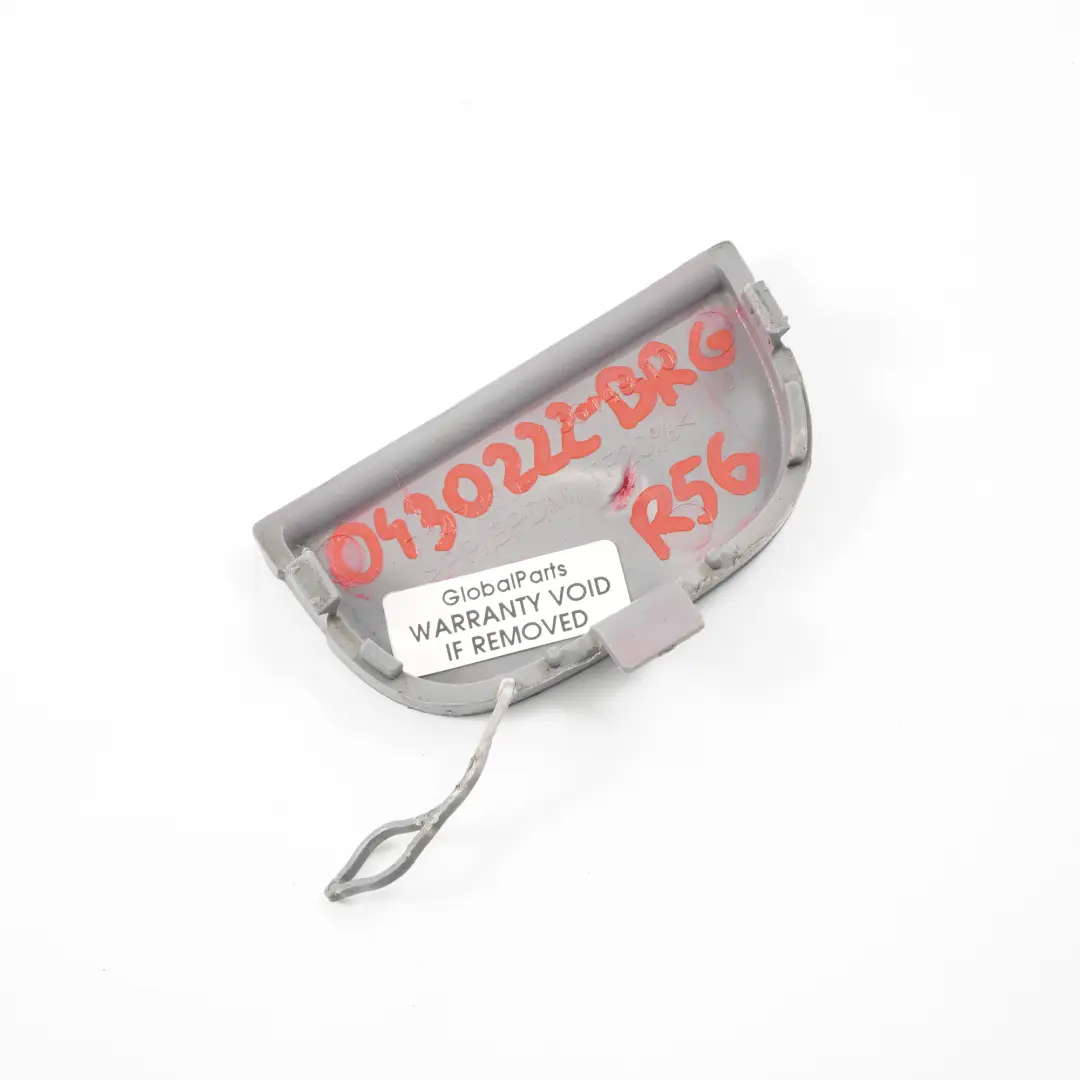 Mini R55 R56 R57 Ecran d'anneau de remorquage peint British Racing Green 7147842 - SKU 0430222-BRG - Numéro de pièce 0430222