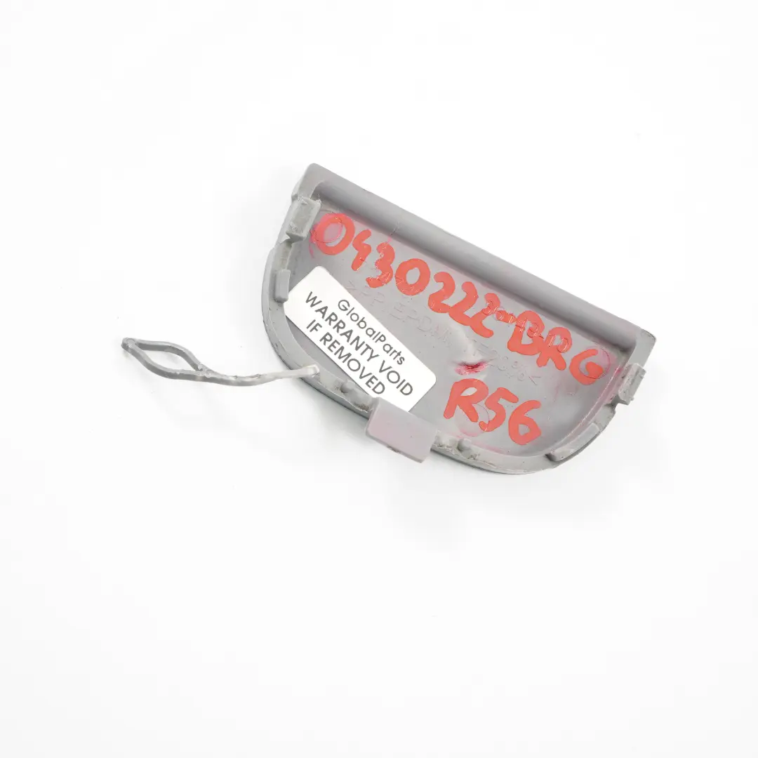 Mini R55 R56 R57 Ecran d'anneau de remorquage peint British Racing Green 7147842 - SKU 0430222-BRG - Numéro de pièce 0430222