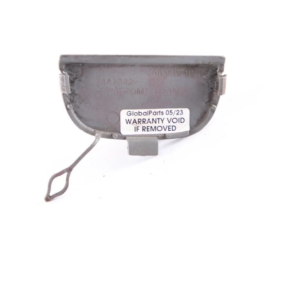  Bumper Flap Mini R55 R56 R57 Cover Cap Towing Eye Front Chili Red - 851 7147842 - SKU 0430222-CHRED1 - Part number 0430222