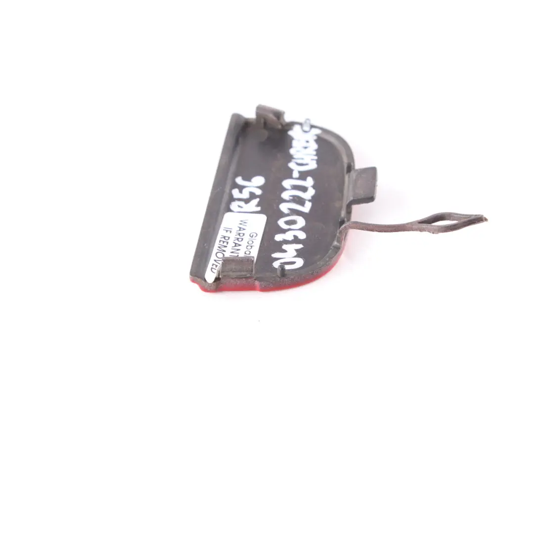 Mini R55 R56 Stoßfängerklappe Abdeckung Abschleppöse vorne Chili Rot 7147842 - SKU 0430222-CHRED - Teilenummer 0430222