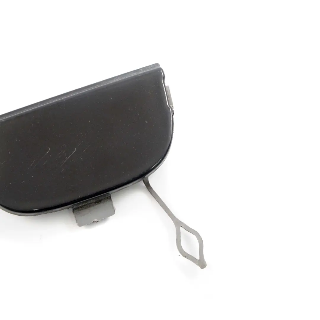 Mini R55 R56 Front Bumper Cover Flap Towing Eye Midnight Black A94 7147842 - SKU 0430222-MNB - Part number 0430222
