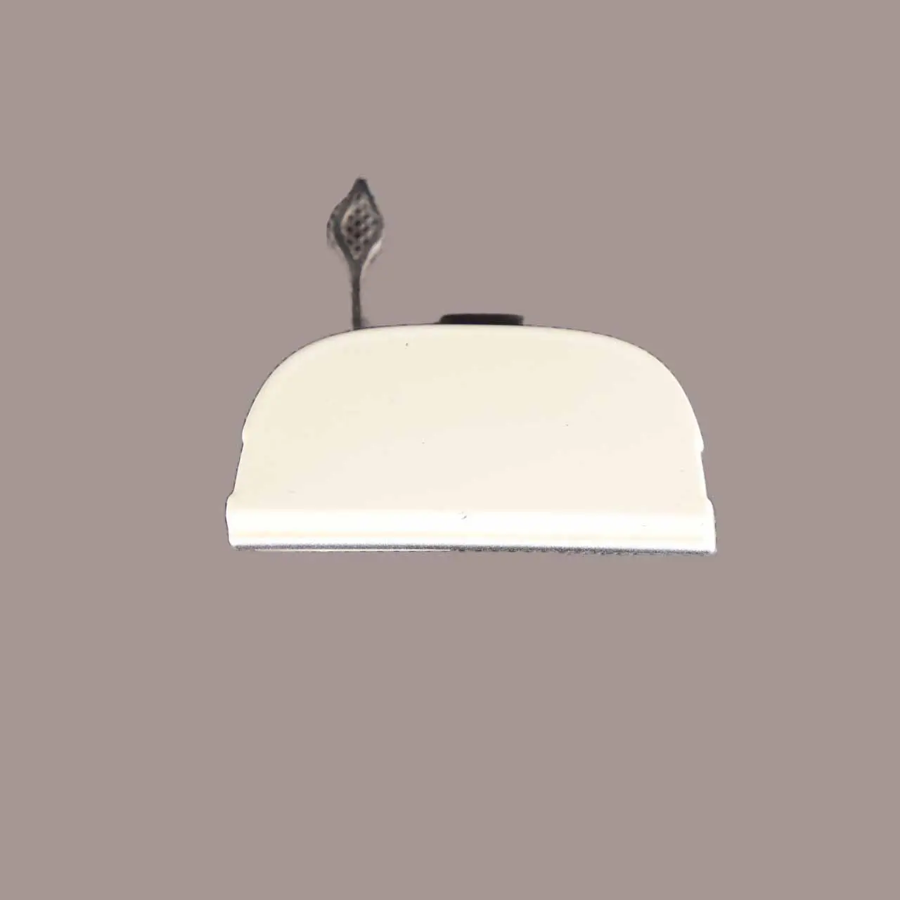 Mini R55 R56 Tapa Ojo Remolque Parachoques Delantero Blanco Pimienta 850 7147842