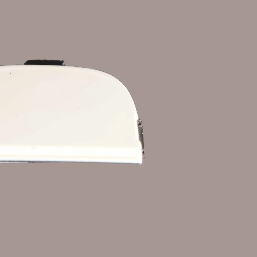 Mini R55 R56 Cover Flap Towing Eye Front Bumper Pepper White 850 7147842 - SKU 0430222-PW - Part number 0430222