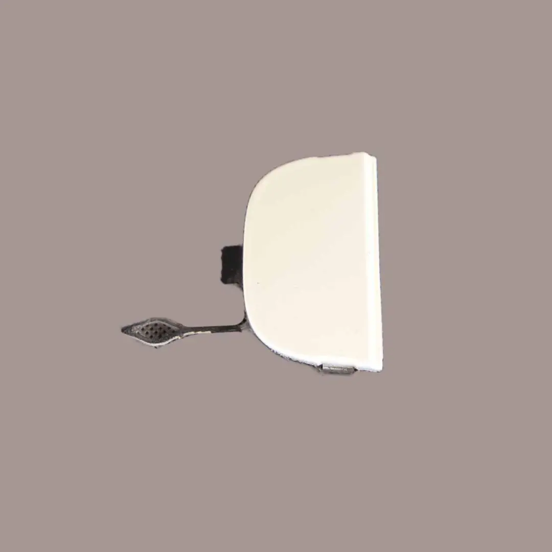 Mini R55 R56 Cover Flap Towing Eye Front Bumper Pepper White 850 7147842 - SKU 0430222-PW - Part number 0430222