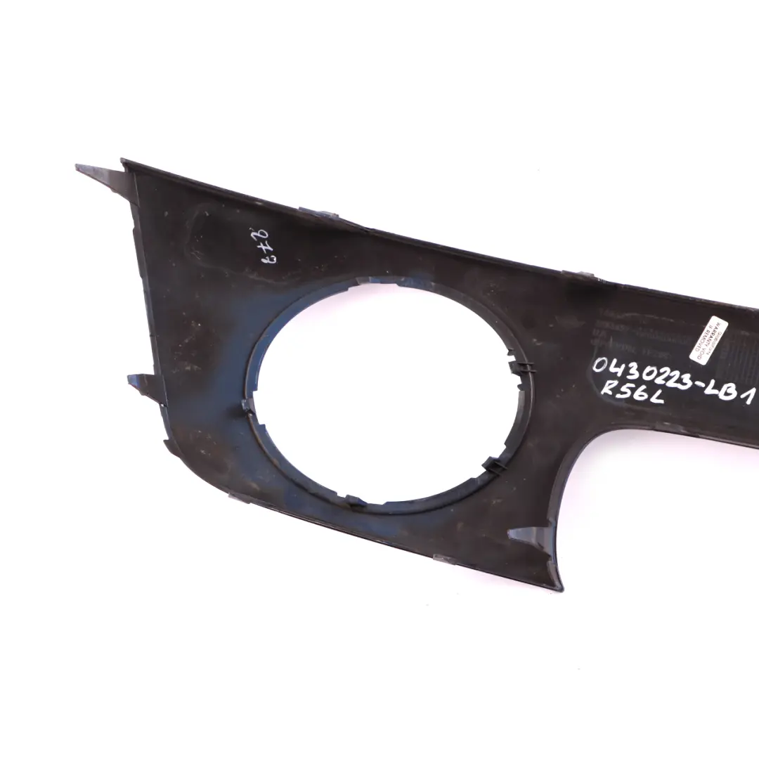 Mini Cooper 1 R55 R56 Front Bumper Trim Panel Left N/S Lightning Blue 2753657 - SKU 0430223-LB1 - Part number 0430223