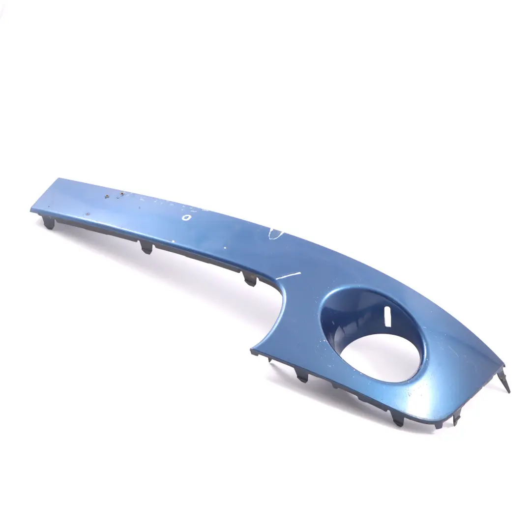 Front Bumper Trim Panel Left N/S Lightning Blue 2751561 to Mini Cooper R55 R56 with Part number 0430223 Mini Cooper R55 R56 Front Bumper Trim Panel Left N/S Lightning Blue 2751561 - SKU 0430223-LB - Part number 0430223