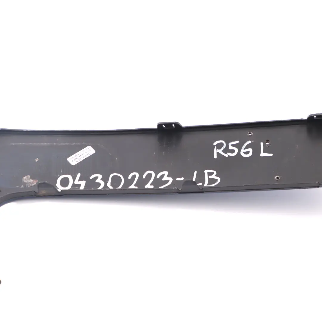 Mini R55 R56 Osłona Listwa Halogenu Zderzaka Lewa Niebieska 2751561 - SKU 0430223-LB - Numer Części 0430223