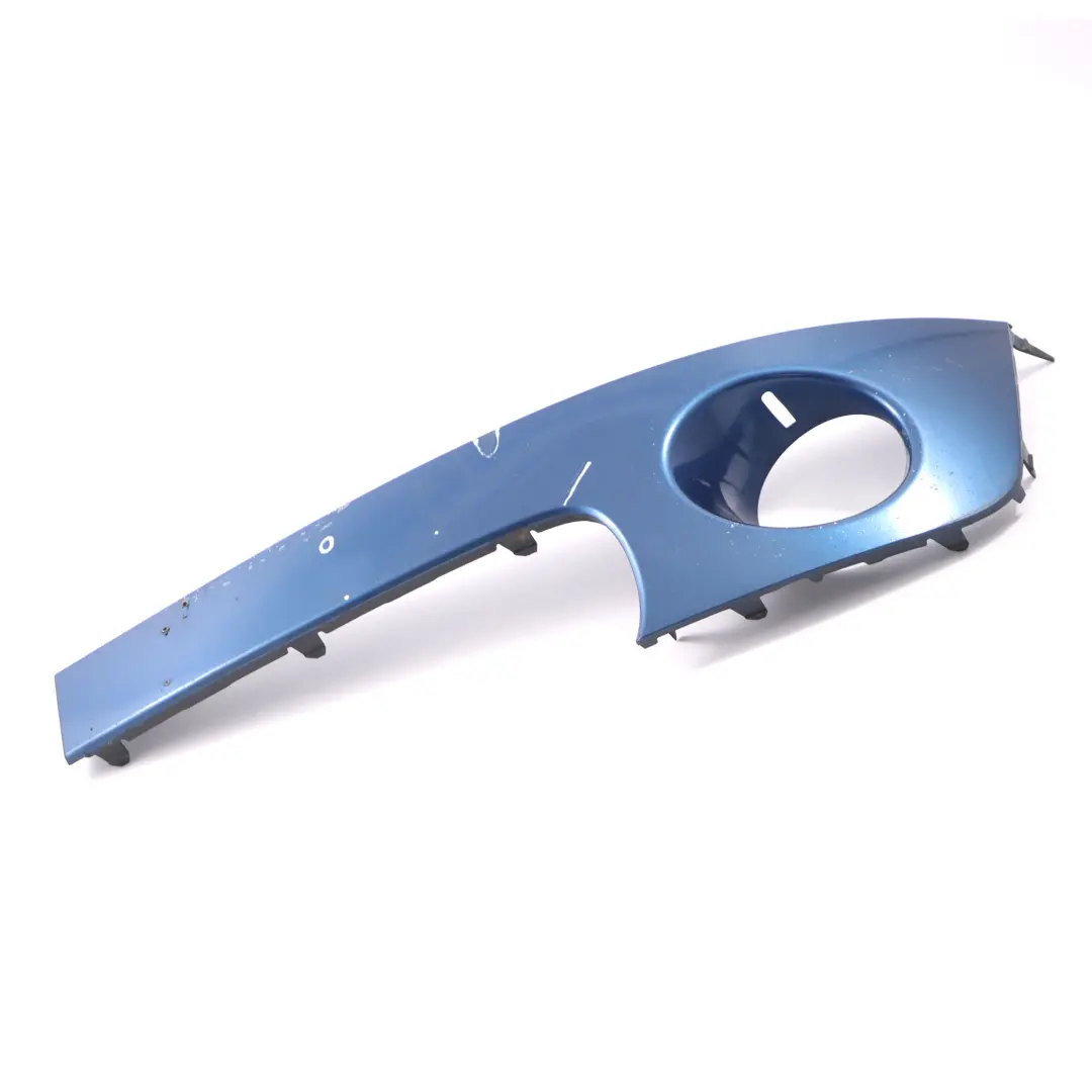 Front Bumper Trim Panel Left N/S Lightning Blue 2751561 to Mini Cooper R55 R56 with Part number 0430223 Mini Cooper R55 R56 Front Bumper Trim Panel Left N/S Lightning Blue 2751561 - SKU 0430223-LB - Part number 0430223