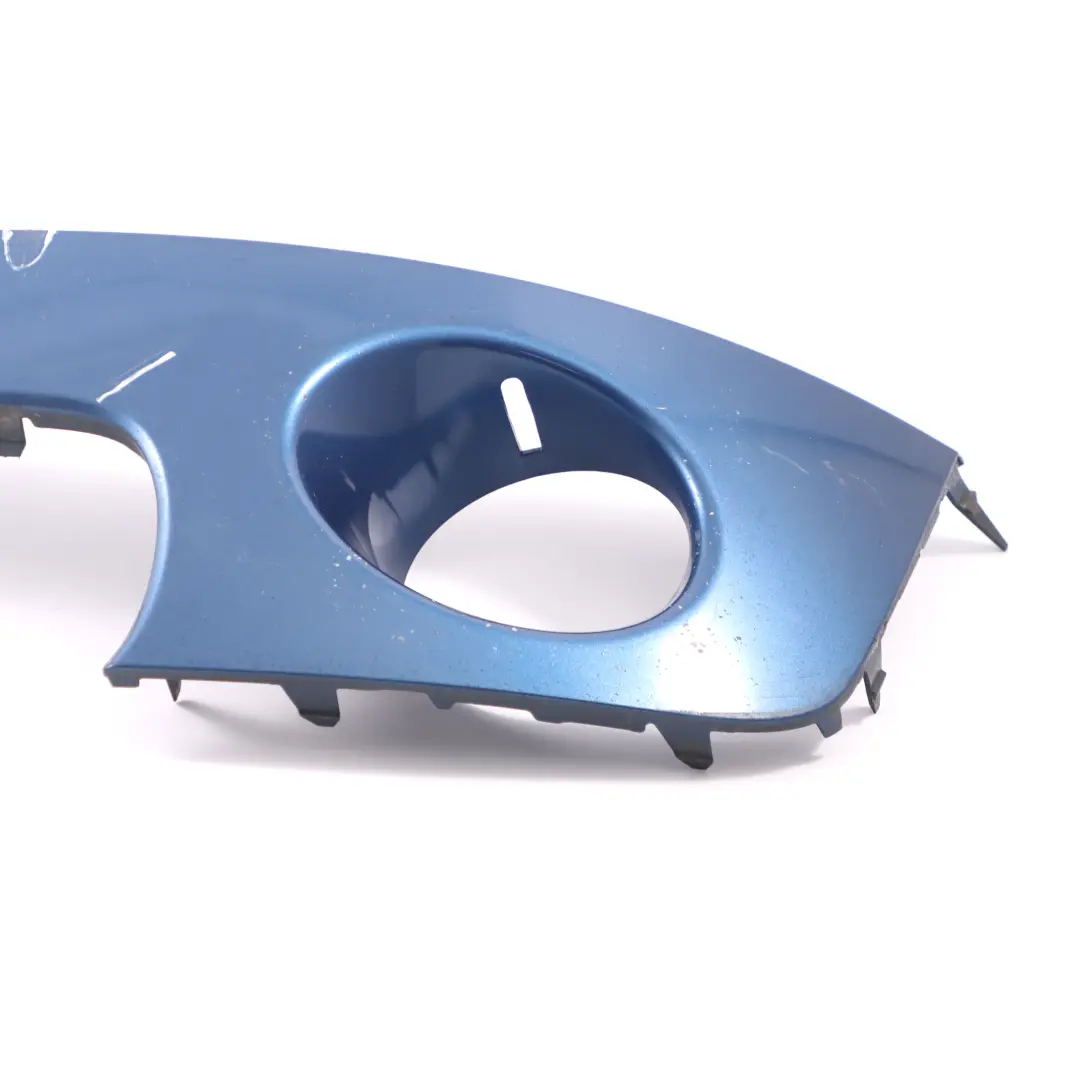 Front Bumper Trim Panel Left N/S Lightning Blue 2751561 to Mini Cooper R55 R56 with Part number 0430223 Mini Cooper R55 R56 Front Bumper Trim Panel Left N/S Lightning Blue 2751561 - SKU 0430223-LB - Part number 0430223