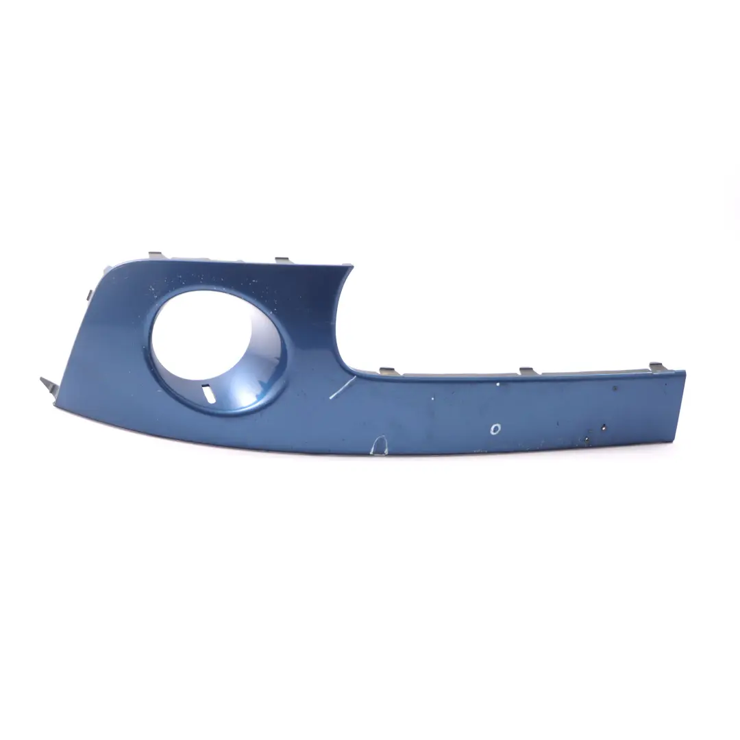 Front Bumper Trim Panel Left N/S Lightning Blue 2751561 to Mini Cooper R55 R56 with Part number 0430223 Mini Cooper R55 R56 Front Bumper Trim Panel Left N/S Lightning Blue 2751561 - SKU 0430223-LB - Part number 0430223