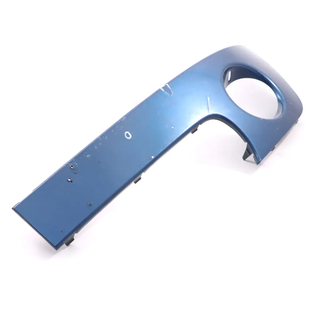 Embellecedor Parachoques Delantero Izquierdo Azul Rayo 2751561 para Mini R55 R56 con número de pieza 0430223 Mini R55 R56 Embellecedor Parachoques Delantero Izquierdo Azul Rayo 2751561 - SKU 0430223-LB - Número de pieza 0430223