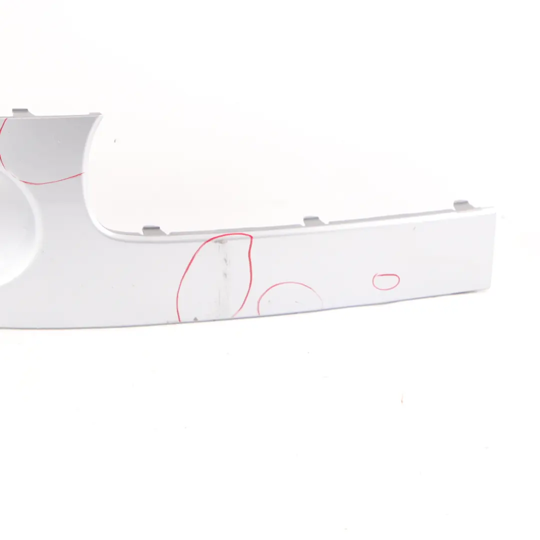 Front Bumper Trim Panel Left N/S Pure Silver 2751561 to Mini Cooper R55 R56 with Part number 0430223 Mini Cooper R55 R56 Front Bumper Trim Panel Left N/S Pure Silver 2751561 - SKU 0430223-PS2 - Part number 0430223