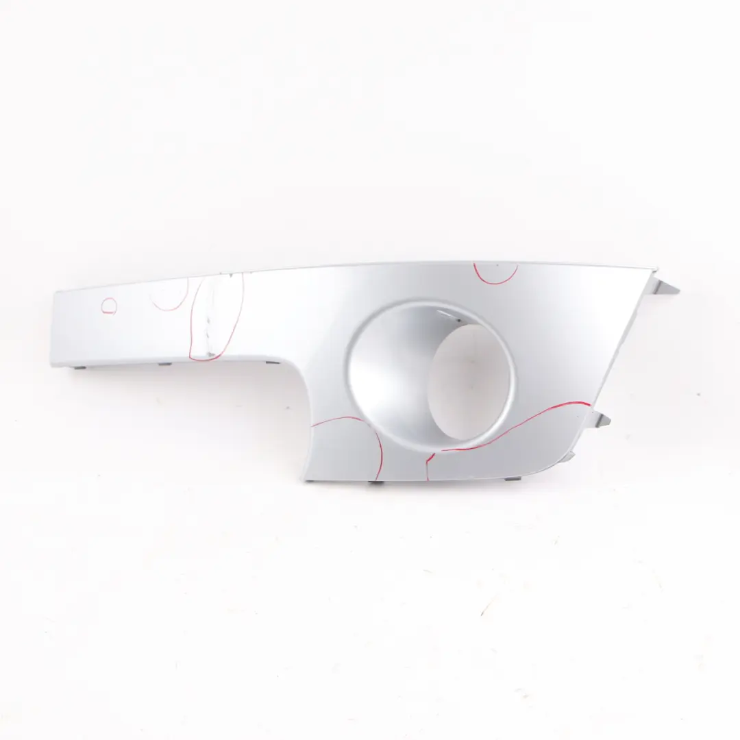 Front Bumper Trim Panel Left N/S Pure Silver 2751561 to Mini Cooper R55 R56 with Part number 0430223 Mini Cooper R55 R56 Front Bumper Trim Panel Left N/S Pure Silver 2751561 - SKU 0430223-PS2 - Part number 0430223