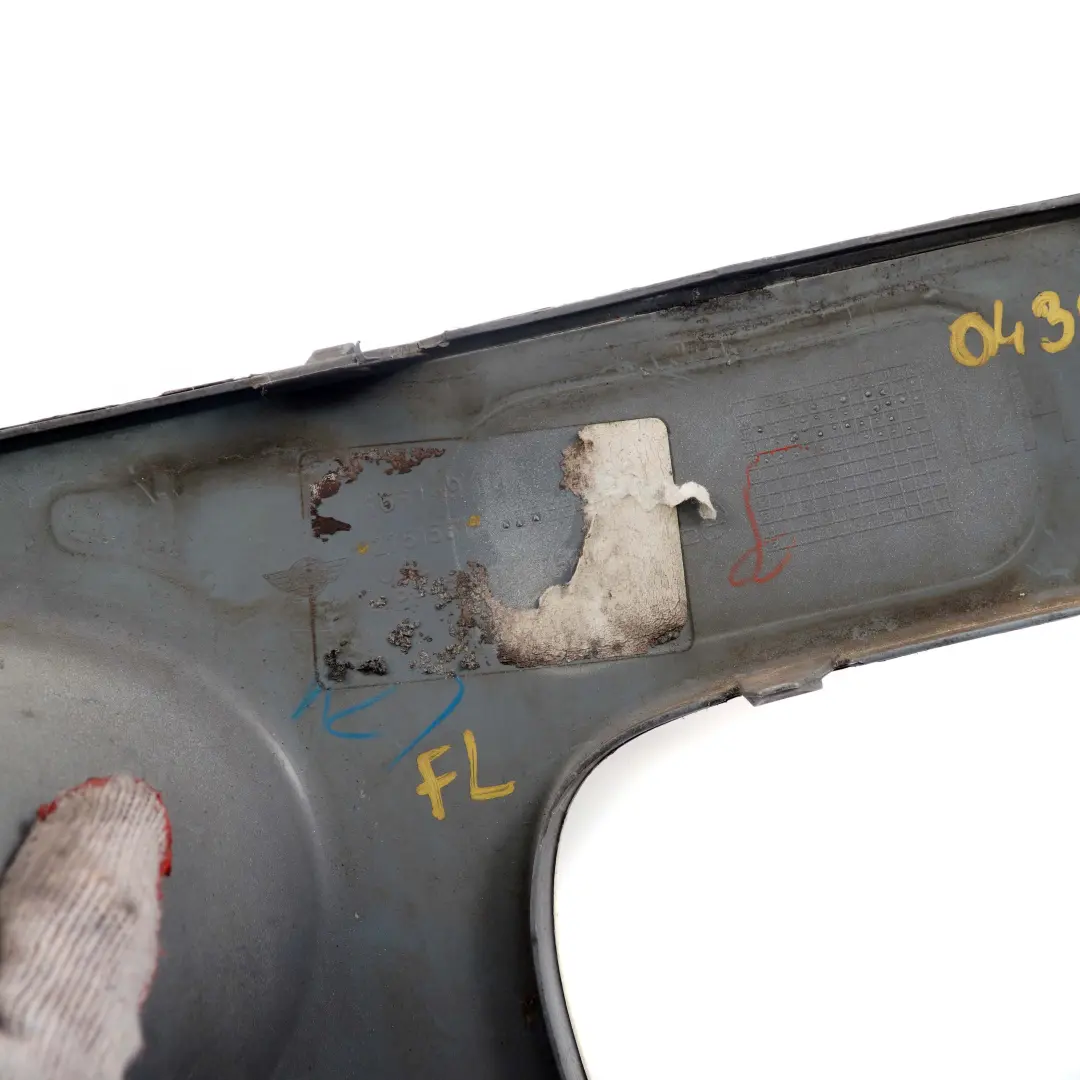 Mini Cooper R55 R56 Front Bumper Trim Panel Left N/S Pepper White 2753657 - SKU 0430223-PW1 - Part number 0430223