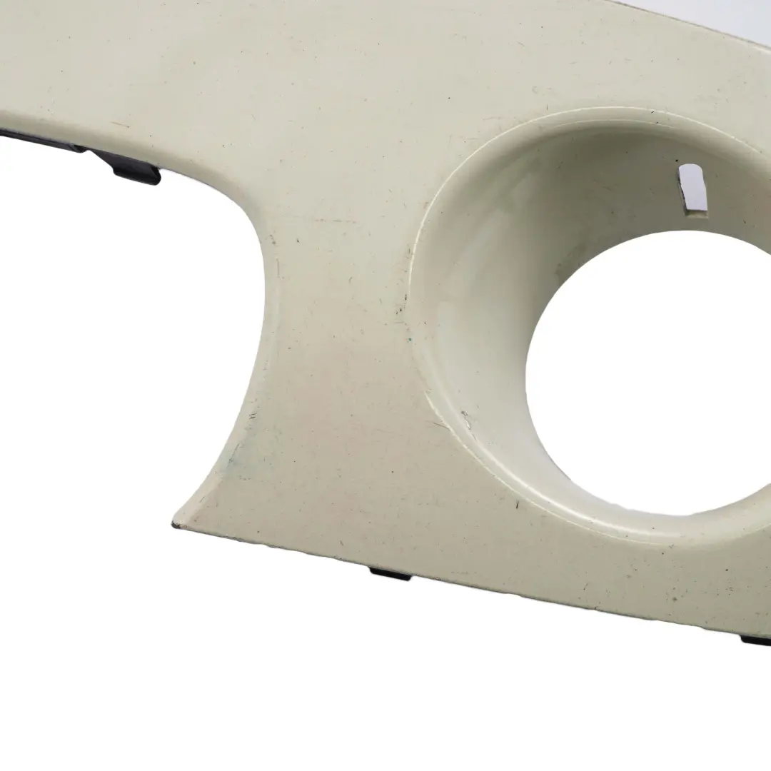Mini Cooper R55 R56 Frontstoßstange Verkleidung links Pepper White 2753657 - SKU 0430223-PW1 - Teilenummer 0430223