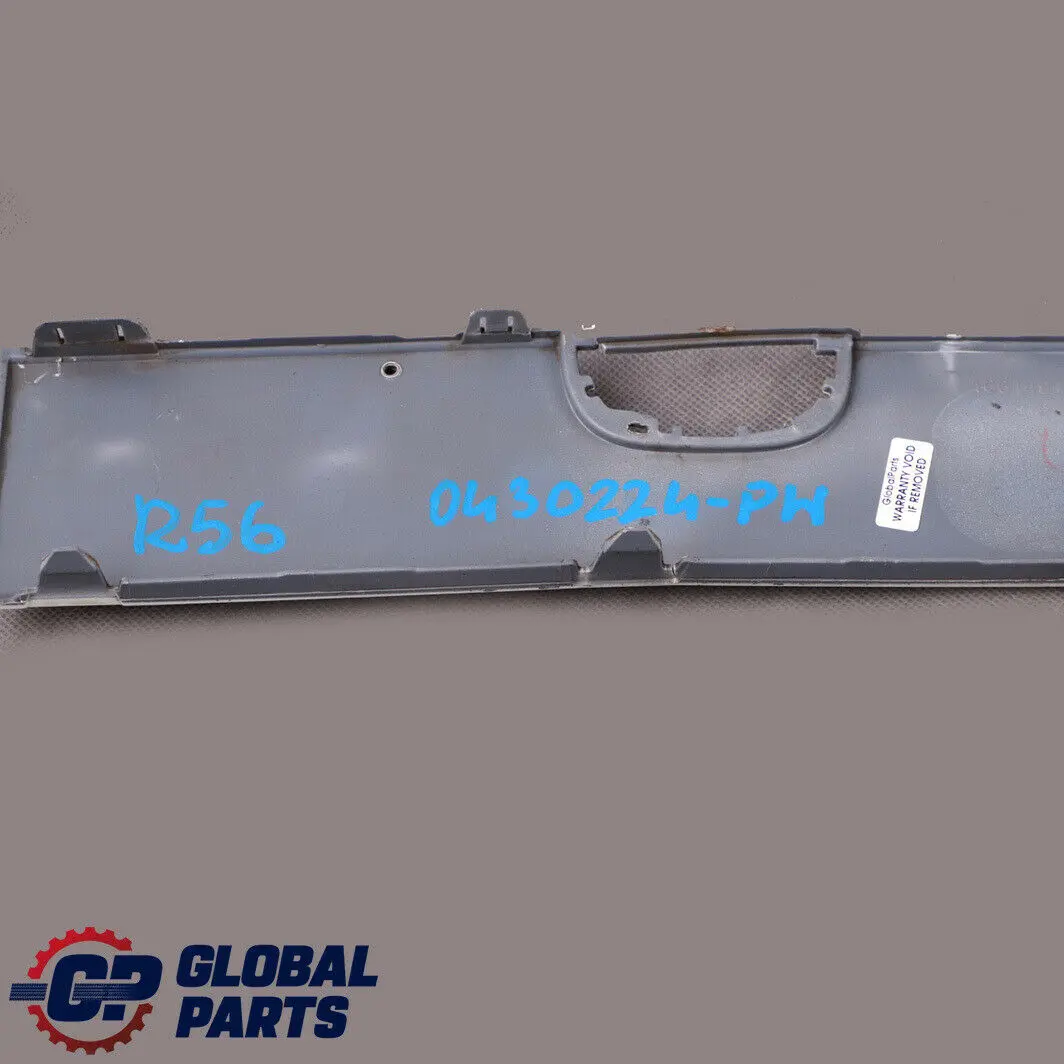 BMW Mini Cooper One R55 R56 Frontstoßstange Blende Rechts Pepper White 850 - SKU 0430224-PW - Teilenummer 0430224