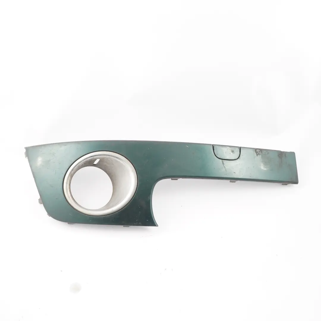 Mini R55 R56 Front Bumper Trim Panel Right O/S British Racing Green A67 2751562 - SKU 0430224-BRG - Part number 0430224