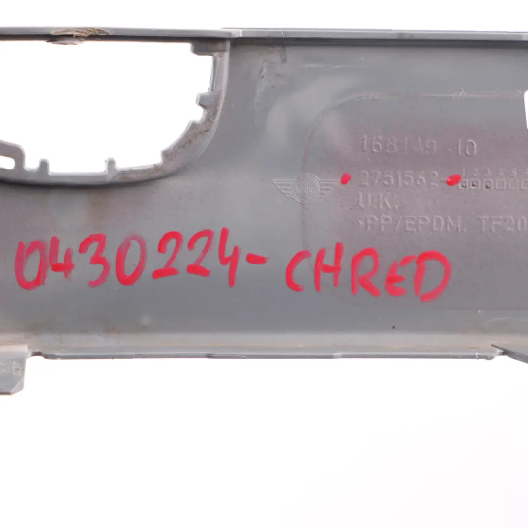 Vorne Stoßstange Verkleidung rechts Chili Rot - 851 2751562 für Mini Cooper R55 R56 mit Teilenummer 0430224 Mini Cooper R55 R56 Vorne Stoßstange Verkleidung rechts Chili Rot - 851 2751562 - SKU 0430224-CHRED - Teilenummer 0430224
