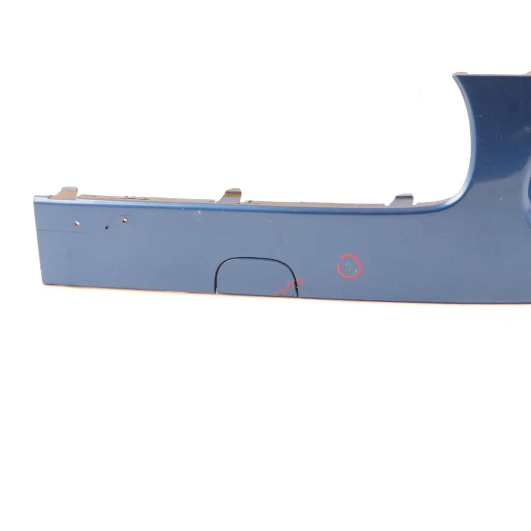 Frontstoßstange Trim Panel rechts Lightning Blue 2751562 für Mini Cooper One R55 R56 mit Teilenummer 0430224 Mini Cooper One R55 R56 Frontstoßstange Trim Panel rechts Lightning Blue 2751562 - SKU 0430224-LB1 - Teilenummer 0430224