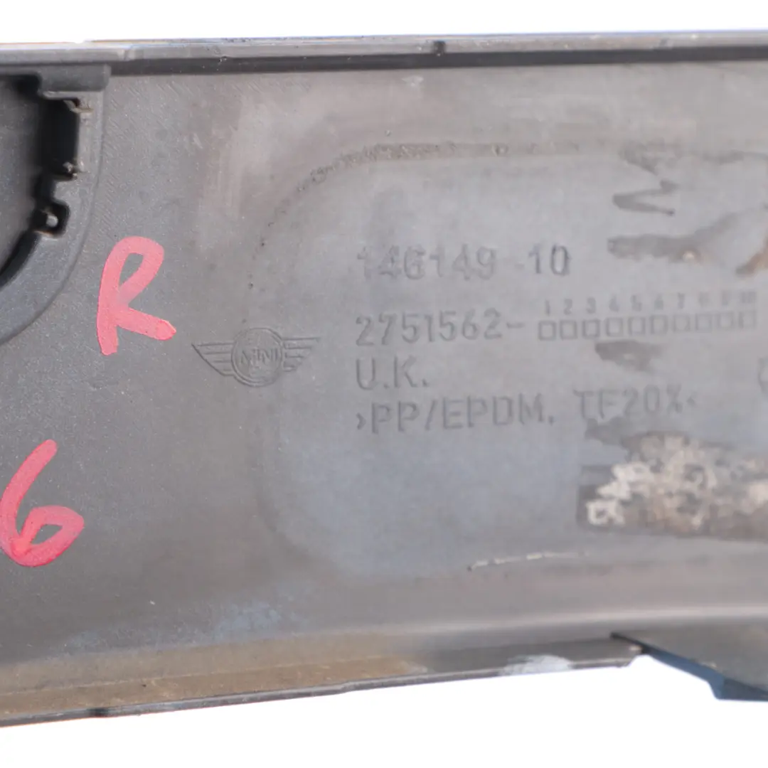 Frontstoßstange Trim Panel rechts Lightning Blue 2751562 für Mini Cooper One R55 R56 mit Teilenummer 0430224 Mini Cooper One R55 R56 Frontstoßstange Trim Panel rechts Lightning Blue 2751562 - SKU 0430224-LB1 - Teilenummer 0430224