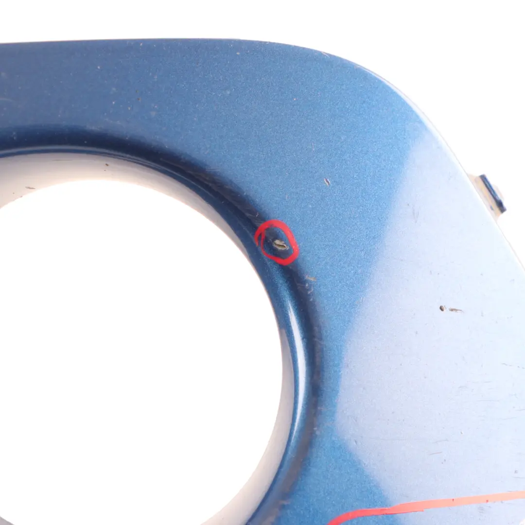 Front Bumper Trim Panel Right O/S Lightning Blue 2751562 to Mini Cooper One R55 R56 with Part number 0430224 Mini Cooper One R55 R56 Front Bumper Trim Panel Right O/S Lightning Blue 2751562 - SKU 0430224-LB1 - Part number 0430224